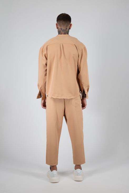 Set Ovesized Mao - Brown