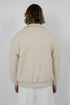 Ivory Suede Bomber