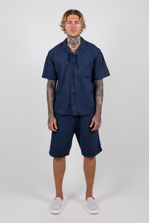 Ibiza Linen Short Set