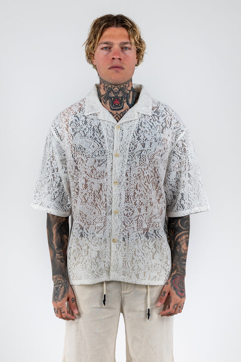 Imperium See-Through Oversized Shirt