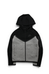 Nike Tech Fleece Zip Hoodie Black/Grey (Junior)