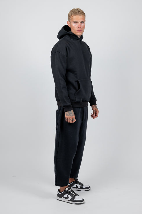 Arachova Alpine Set Hoodie with Ballon Pants In Black