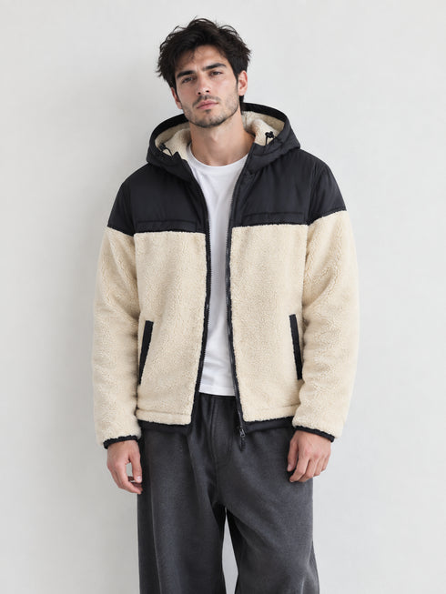 Hybrid Hooded Fleece Jacket G-1025