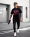 T-shirt Oversized Chicago Bulls - Black