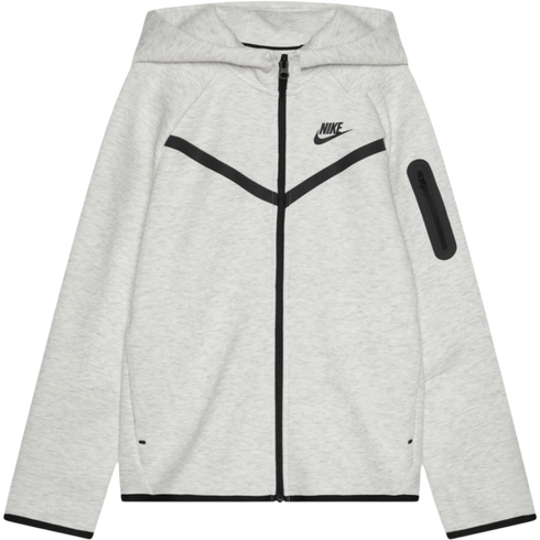 Nike Sportswear Tech Fleece Full-Zip Hoodie Grey (Junior)
