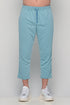 Set 3/4 T-shirt With Japanese Pants In Blue
