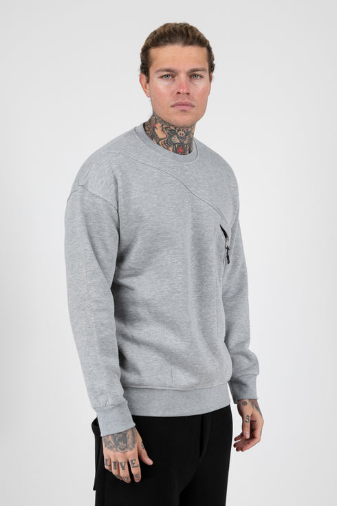 Zip Pocket Sweater