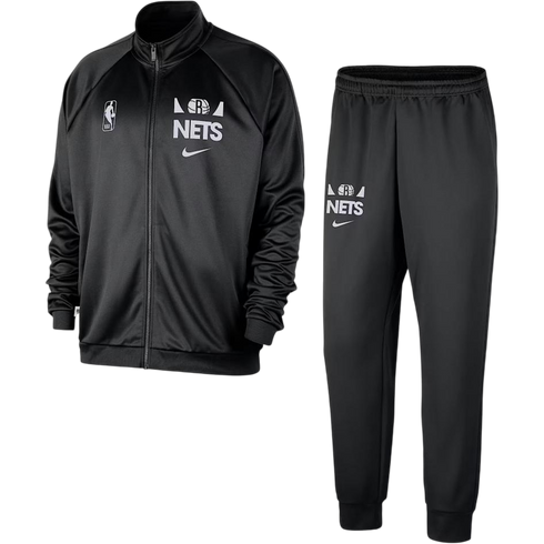 Nike Black Tracksuit Brooklyn Nets Club Courtside
