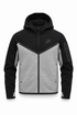 Nike Tech Fleece Zip Hoodie Black/Grey (Junior)