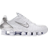 Nike Shox TL White/White/Metallic Silver
