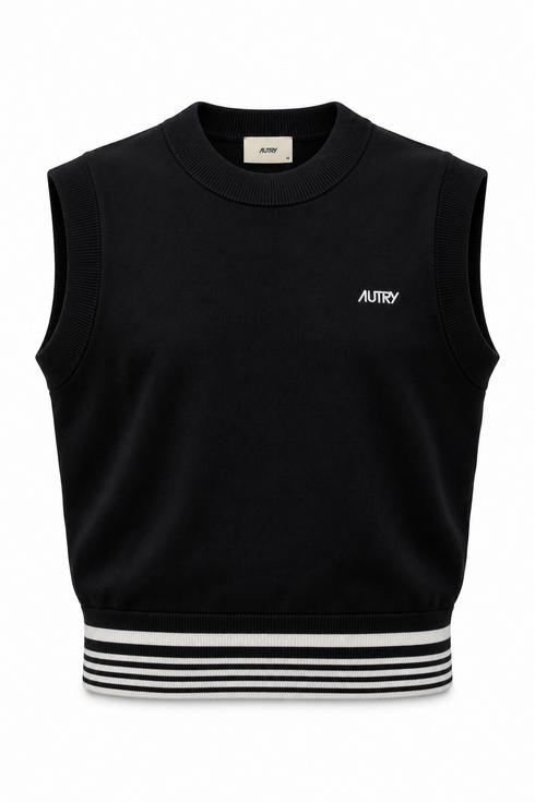 AUTRY KNITTED VISCOSE TOP WOMAN