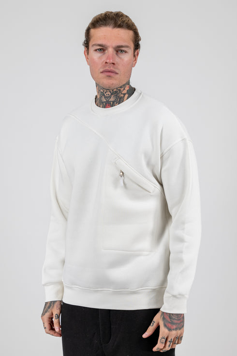 Zip Pocket Sweater