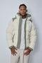 Men's Sherpa Puffer Jacket - μπροστά
