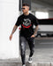 T-shirt Oversized Joker - Black