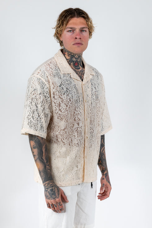 Imperium See-Through Oversized Shirt