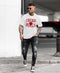 T-shirt Oversized Chicago Bulls - White