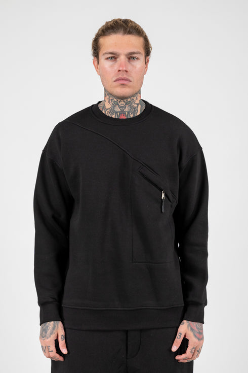 Zip Pocket Sweater