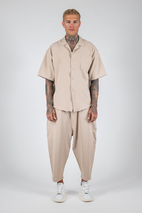 Ionian Sunset Set - Oversized Shirt/Balloon Pants