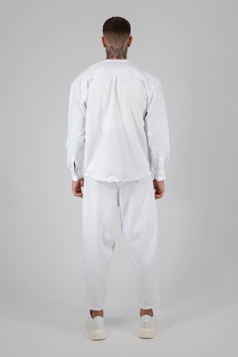 Set Ovesized Mao - White Ice