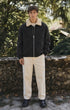 Sherpa Suede Aviator Jacket - μπροστά
