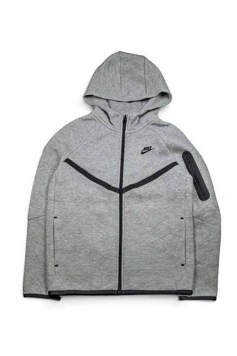 Nike Sportswear Tech Fleece Full-Zip Hoodie Grey (Junior)
