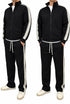 Sweatshirt and Jogger Set - Μαύρο