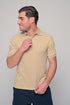 Polo T-shirt - Beige