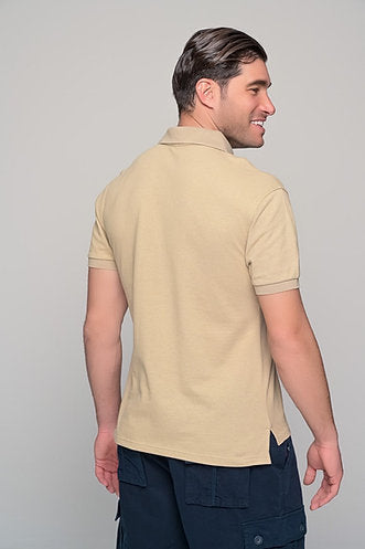 Polo T-shirt - Beige