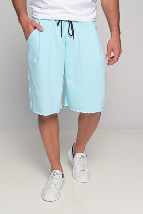 Oversized Shorts - Light Blue