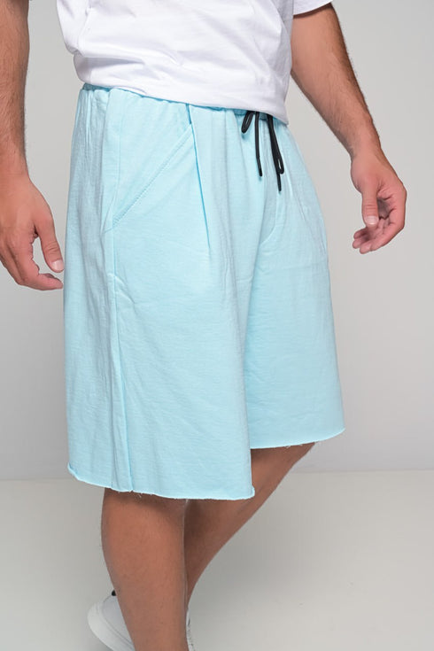 Oversized Shorts - Light Blue