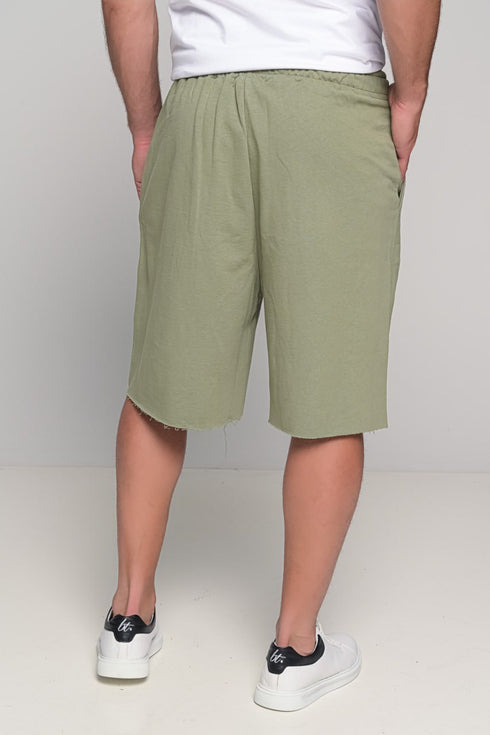 Oversized Shorts - Chaki